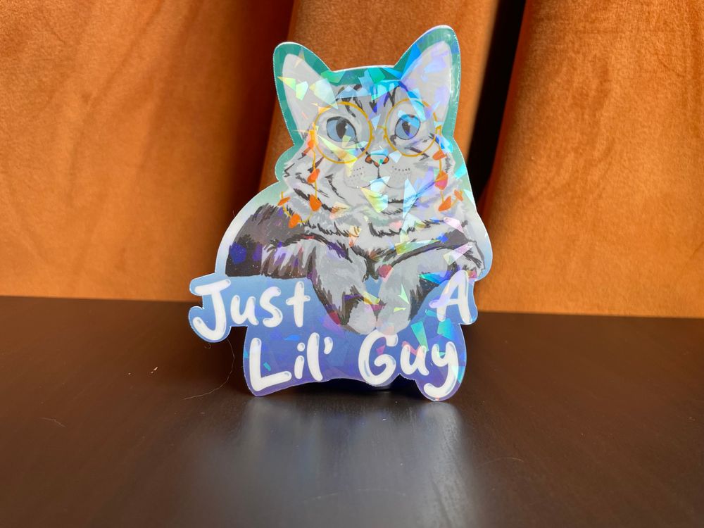 Lil Guy MLM/Gay Pride Sticker