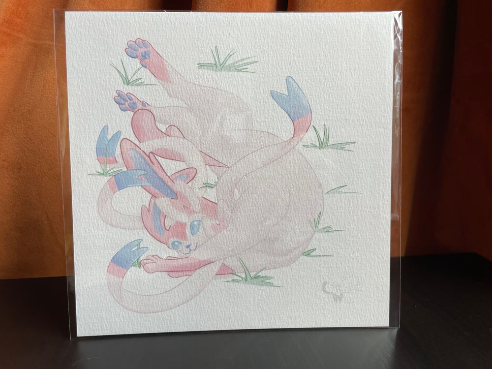 Sylveon Art Print