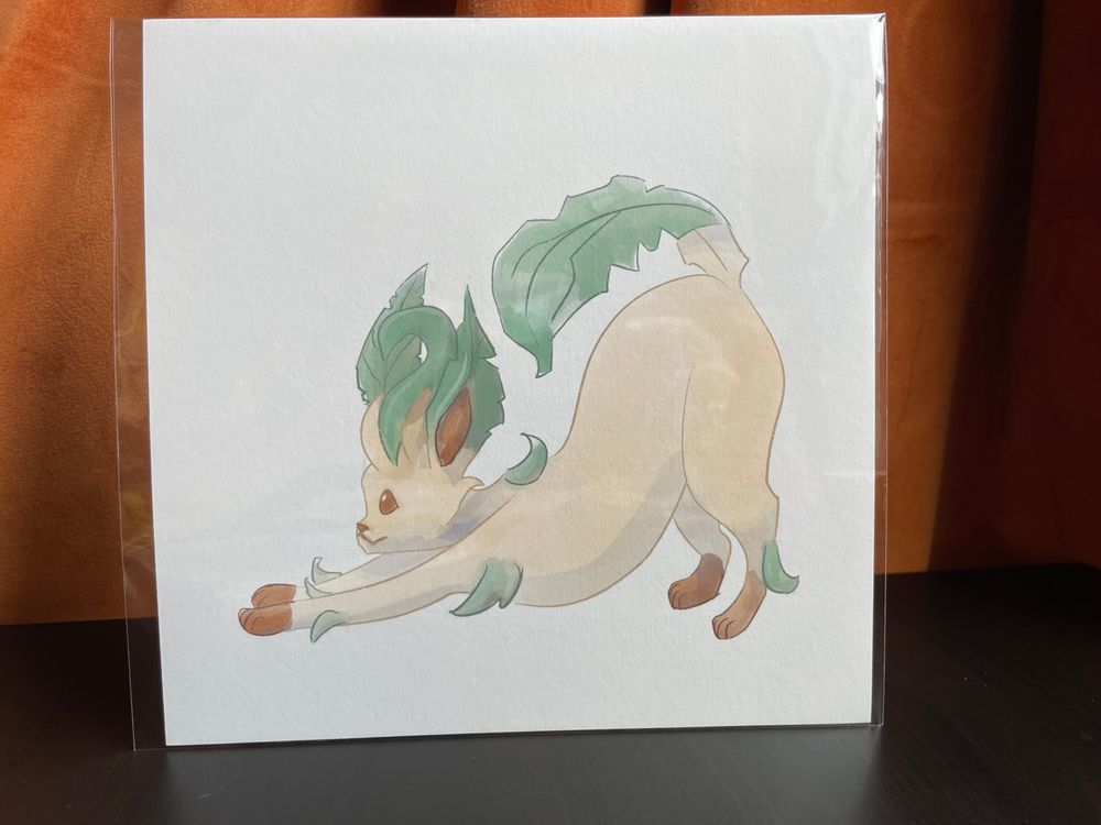 Leafeon Art Print