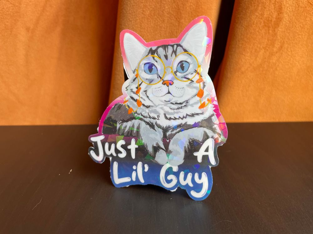 Lil Guy Genderfluid Pride Sticker