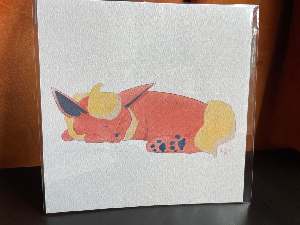 Flareon Art Print